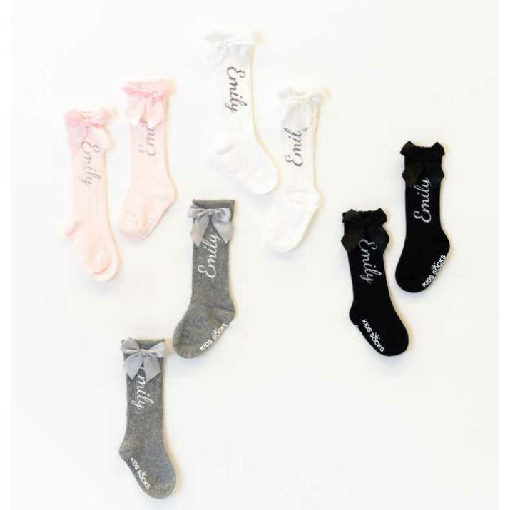Personalized baby girl socks