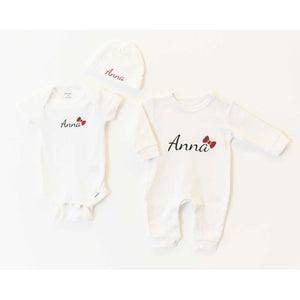 Personalized Baby girl coming home outfit