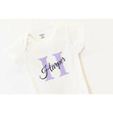 Alphabet Personalized Baby Bodysuit