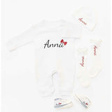 Personalized Baby girl coming home outfit