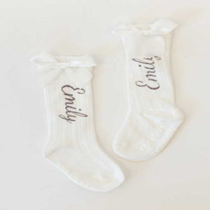 Personalized baby girl gift set