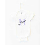 Alphabet Personalized Baby Bodysuit