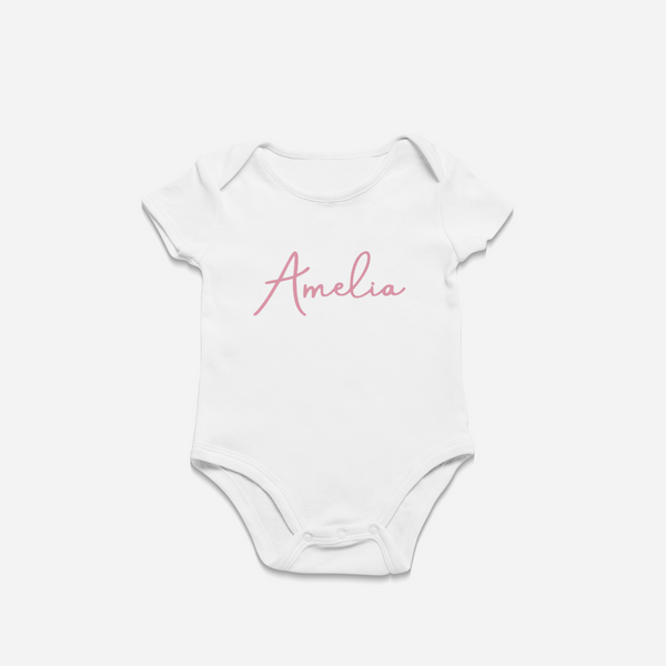Personalized Name Onesie