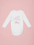 Personalized Rainbow Baby Onesie