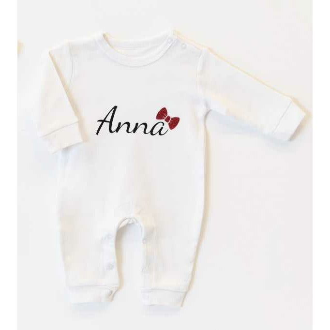 Personalised baby outlet romper